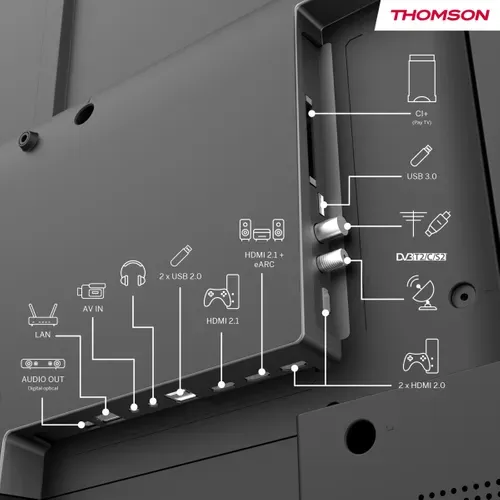 Téléviseur 4K UHD 43'' 109 cm THOMSON 43UG5C14