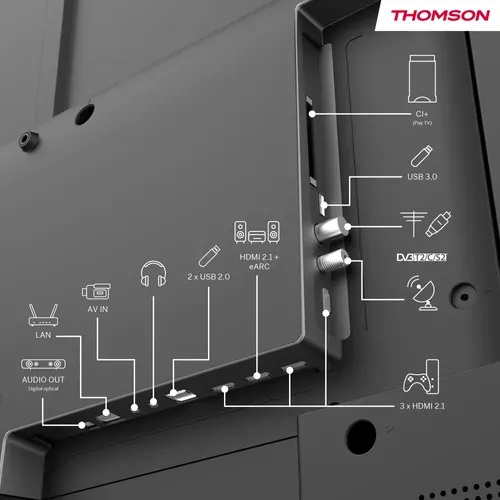 Téléviseur QLED 55'' 139 cm THOMSON 55QG5C14