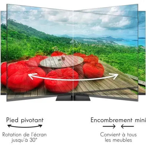 Téléviseur Qled 75” (195 Cm)  4k Uhd Google TV Pro -65qg7c04-