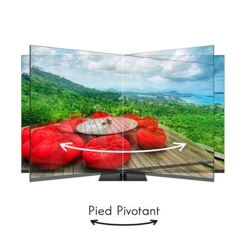 Téléviseur Qled 75” (195 Cm)  4k Uhd Google TV Pro -65qg7c04-