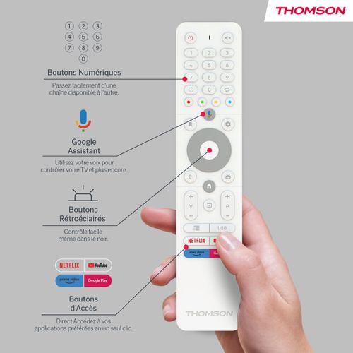 Téléviseur LED 32'' 81 cm THOMSON 32HA4M44