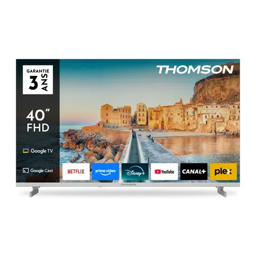 Téléviseur Full HD 40'' 101 cm THOMSON 40FG2S15W vue de face