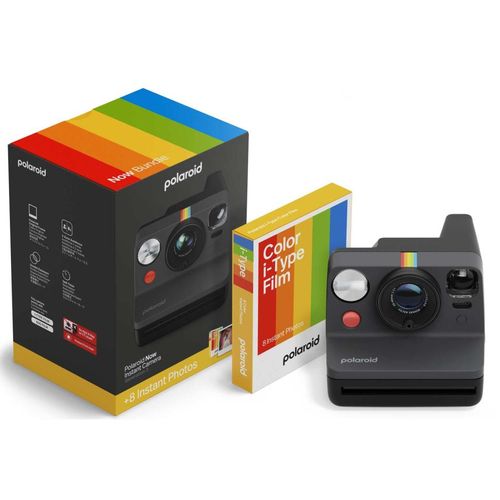 Appareil Photo Instantané Polaroid Now Gen 3 Bk + 8 Films- 006572