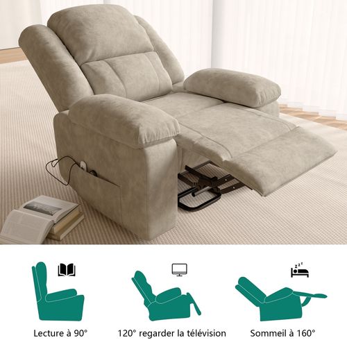 Fauteuil Luxe De Relaxation Et Massage Électrique