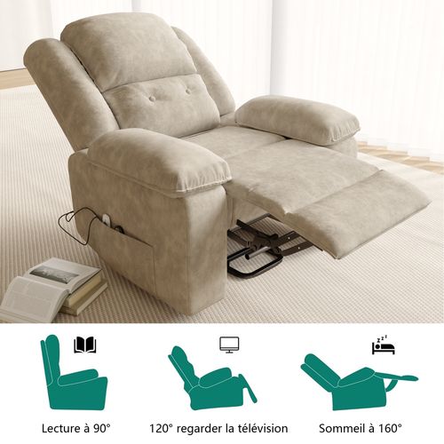Fauteuil Luxe De Relaxation Et Massage Électrique