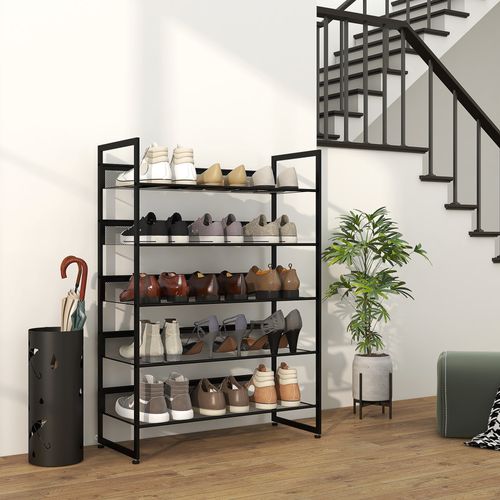 Étagère à Chaussures De 8 Niveaux Ensemble De 2 étagères De Chaussures Empilable De 4 Niveaux Etagere De Rangement En Me 87298719 Étagère à Chaussures De 8 Niveaux Ensemble De 2 étagères De Chaussures Empilable De 4 Niveaux Etagere De Rangement En Me 87298719