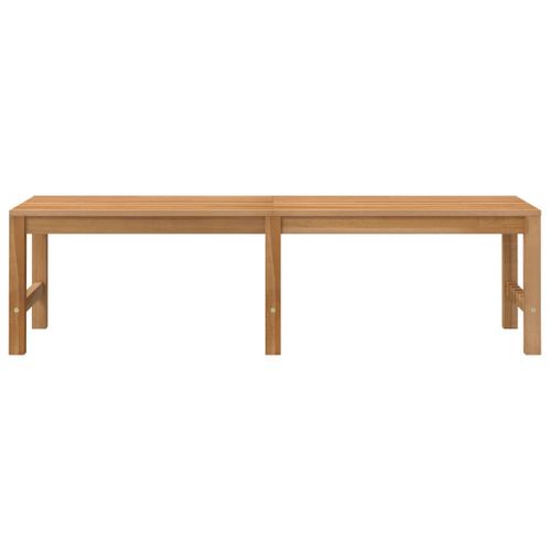 Banc De Jardin - Banc Extérieur - Banquette 150 Cm Bois De Teck Massif