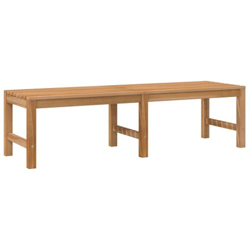 Banc De Jardin - Banc Extérieur - Banquette 150 Cm Bois De Teck Massif