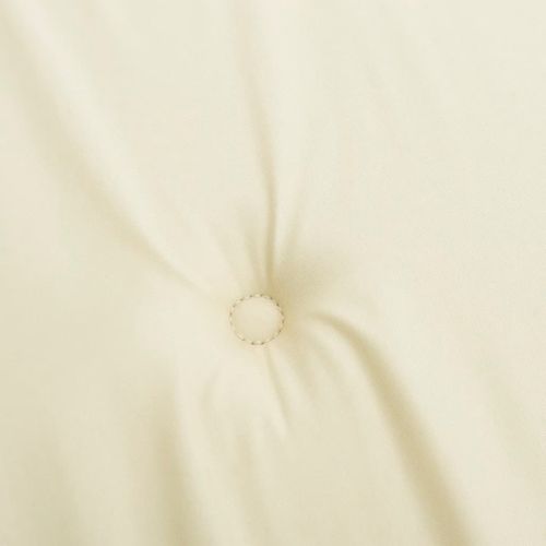 Coussin De Banc De Jardin - Coussin De Siège Crème 150x50x3 Cm Tissu Oxford