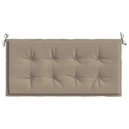 Coussin De Banc De Jardin - Coussin De Siège Taupe 100x50x3 Cm Tissu Oxford
