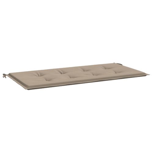 Coussin De Banc De Jardin - Coussin De Siège Taupe 100x50x3 Cm Tissu Oxford