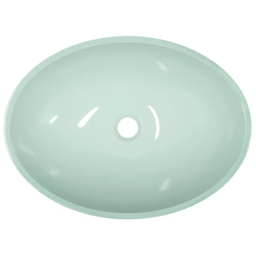 Lavabo - Vasque Verre 50x37x14 Cm Blanc