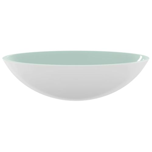 Lavabo - Vasque Verre 50x37x14 Cm Blanc