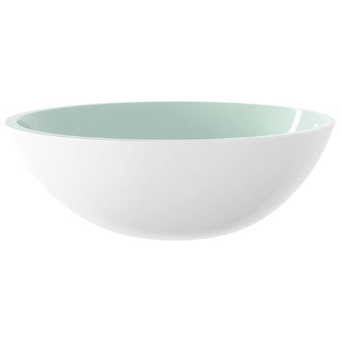 Lavabo - Vasque Verre 50x37x14 Cm Blanc