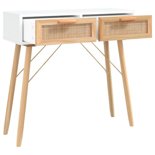 Table Console D'entrée Fonctionnel Et Stylé Avec Tiroirs 105 X 30 X 75 – Décoshop26