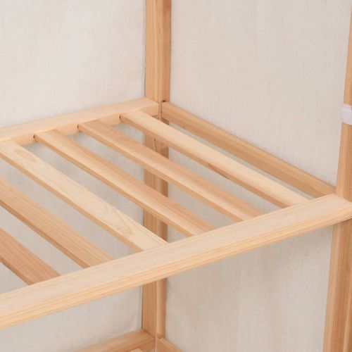 Armoire De Rangement - Armoire De Chambre à 3 Niveaux 79 X 40 X 170 Cm