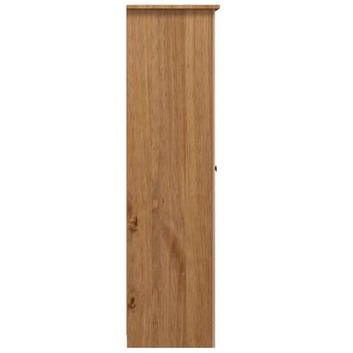 Armoire De Rangement - Armoire De Chambre à 3 Portes 118x50x171,5 Cm Pin Assortiment Panama