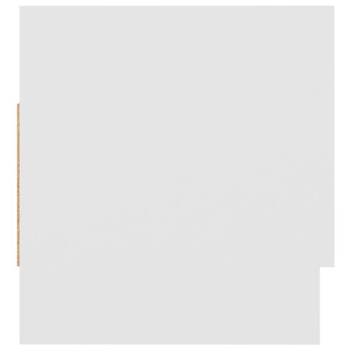 Armoire De Rangement - Armoire De Chambre Blanc 70x32,5x35 Cm Bois D'ingénierie