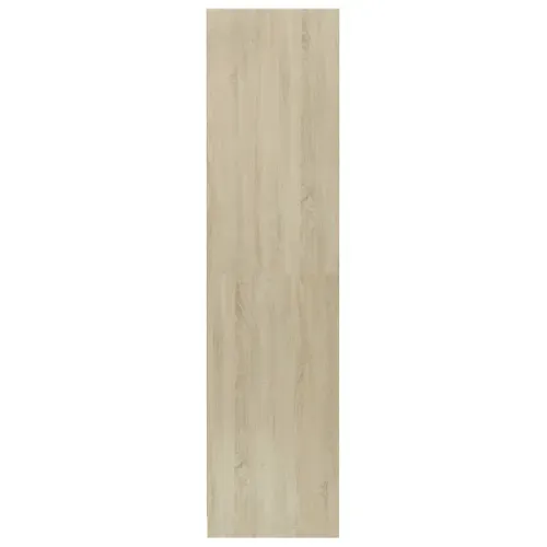 Armoire De Rangement - Armoire De Chambre Chêne Sonoma 50x50x200 Cm Bois D'ingénierie