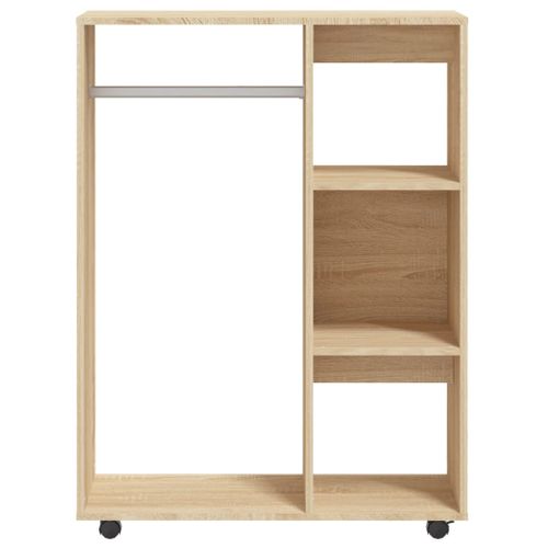 Armoire De Rangement - Armoire De Chambre Chêne Sonoma 80x40x110 Cm Bois D’ingénierie
