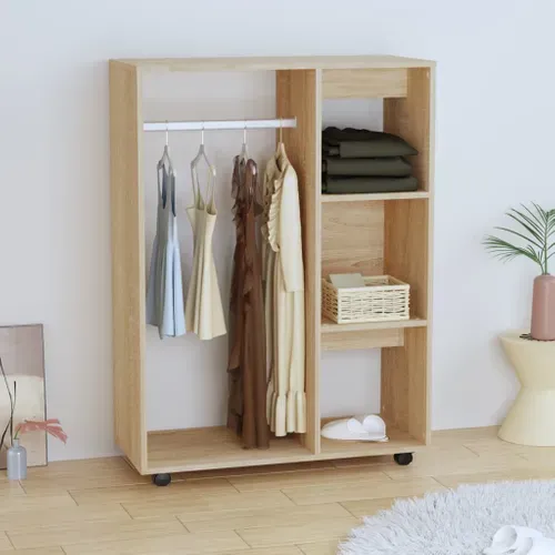 Armoire De Rangement - Armoire De Chambre Chêne Sonoma 80x40x110 Cm Bois D’ingénierie