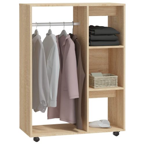 Armoire De Rangement - Armoire De Chambre Chêne Sonoma 80x40x110 Cm Bois D’ingénierie