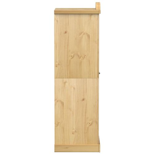 Armoire De Rangement - Armoire De Chambre 55x52x170 Cm Bois De Pin Massif