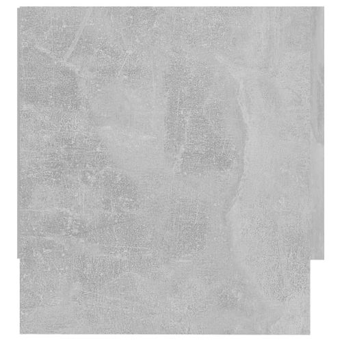 Armoire De Rangement - Armoire De Chambre Gris Béton 100x32,5x35 Cm Bois D'ingénierie