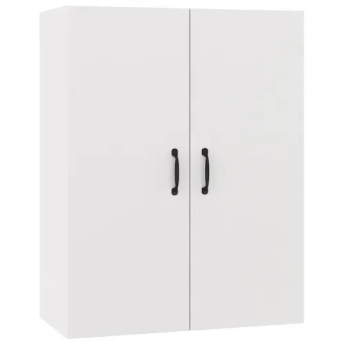 Meuble Haut De Cuisine, Armoire De Cuisine Murale Blanc 69,5x34x90 Cm Bois D'ingénierie
