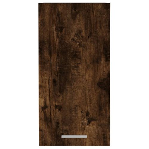 Meuble Haut De Cuisine, Armoire De Cuisine Murale Chêne Fumé 29,5x31x60 Cm Bois D'ingénierie