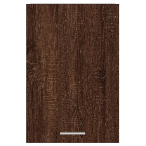 Meuble Haut De Cuisine, Armoire De Cuisine Murale Chêne Marron 39,5x31x60 Cm Bois D'ingénierie