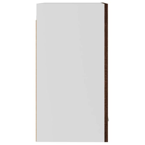 Meuble Haut De Cuisine, Armoire De Cuisine Murale Chêne Marron 39,5x31x60 Cm Bois D'ingénierie