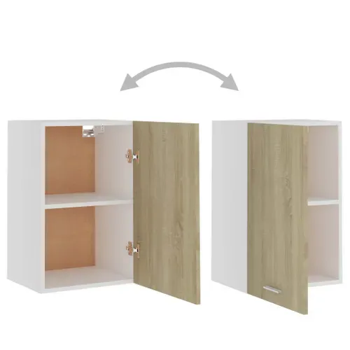 Meuble Haut De Cuisine, Armoire De Cuisine Murale Chêne Sonoma 39,5x31x60 Cm Bois D'ingénierie