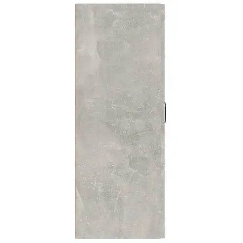 Meuble Haut De Cuisine, Armoire De Cuisine Murale Gris Béton 69,5x34x90 Cm Bois D'ingénierie