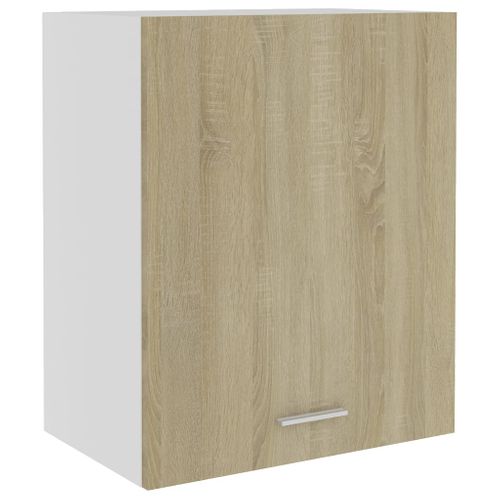 Lot De 2 Meubles Hauts De Cuisine, Armoires De Cuisine Murales Chêne Sonoma Bois D’ingénierie