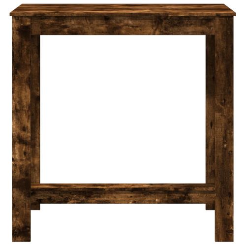Table De Bar VidaXL – Chêne Artisanal 102x50x103,5 Cm – Bois D’Ingénierie, Table Haute Pour Cuisine, Salon, Pub