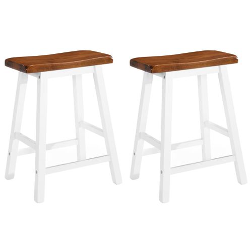 Ensemble 3 Pièces Table De Bar Et Tabouret - Table Haute - Table à Manger Bois Massif