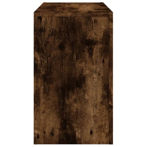 3 Pièces Tables Basses Gigognes - Tables De Salon Chêne Fumé Bois D'ingénierie