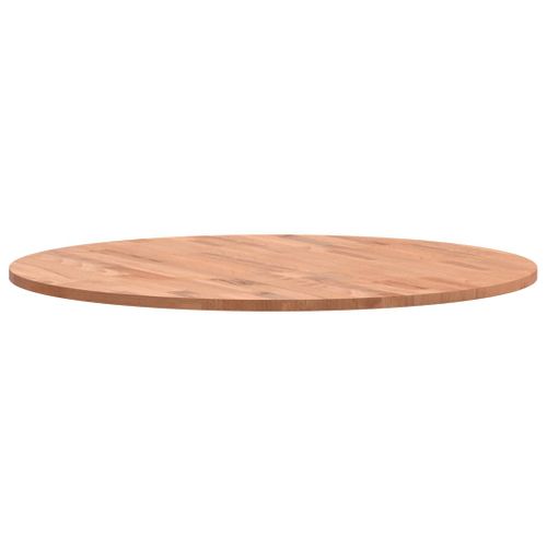 Dessus De Table - Plateau De Table Bureau Ø70x1,5 Cm Rond Bois Massif De Hêtre