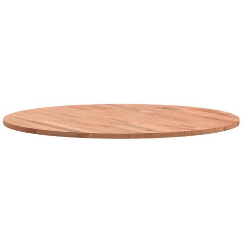 Dessus De Table - Plateau De Table Bureau Ø70x1,5 Cm Rond Bois Massif De Hêtre