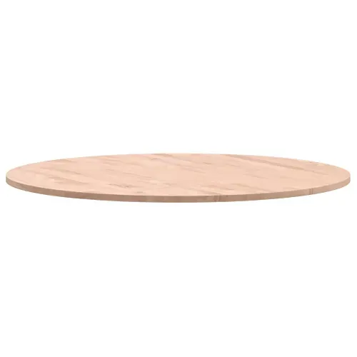 Dessus De Table - Plateau De Table Bureau Ø80x1,5 Cm Rond Bois Massif De Hêtre