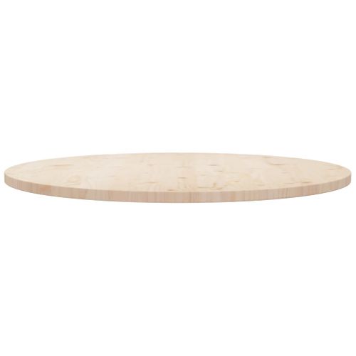 Dessus De Table - Plateau De Table Bureau Ø90x2,5 Cm Bois De Pin Massif