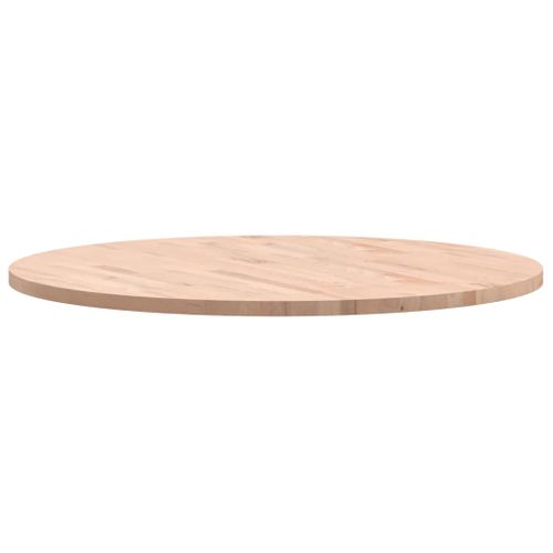 Dessus De Table - Plateau De Table Bureau Ø90x2,5 Cm Rond Bois Massif De Hêtre