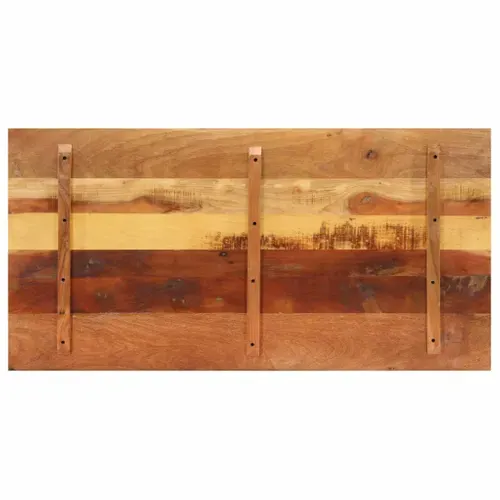 Dessus De Table - Plateau De Table Bureau Rectangulaire 60x120 Cm 15-16 Mm Bois Récupéré