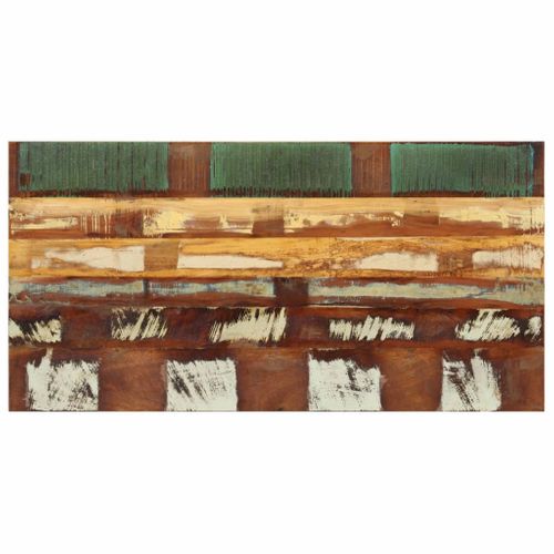 Dessus De Table - Plateau De Table Bureau Rectangulaire 60x120 Cm 15-16 Mm Bois Récupéré