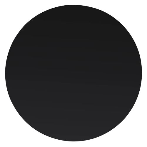 Dessus De Table - Plateau De Table Bureau Rond Verre Trempé 600 Mm