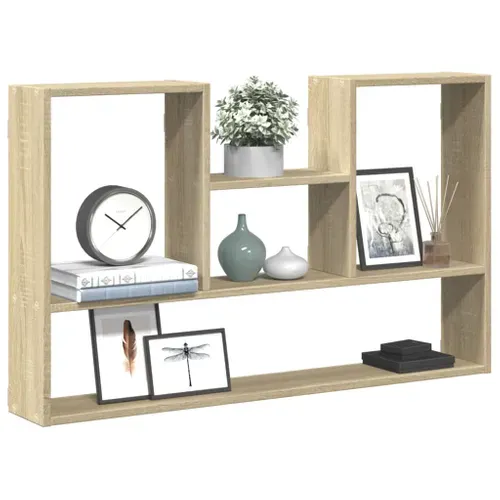Étagère Murale - Étagère Flottante Chêne Sonoma 99x15x60 Cm Bois D'ingénierie