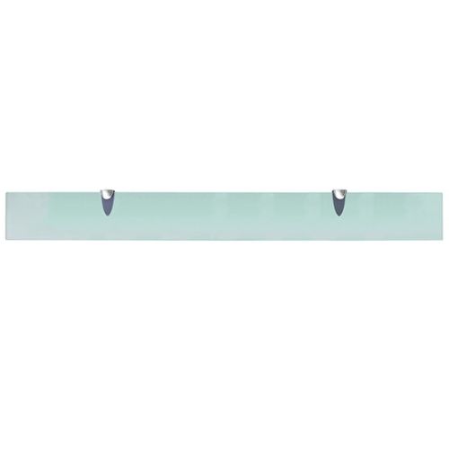 Lot De 2 Étagères Murales - Étagères Flottantes Verre 90 X 10 Cm 8 Mm