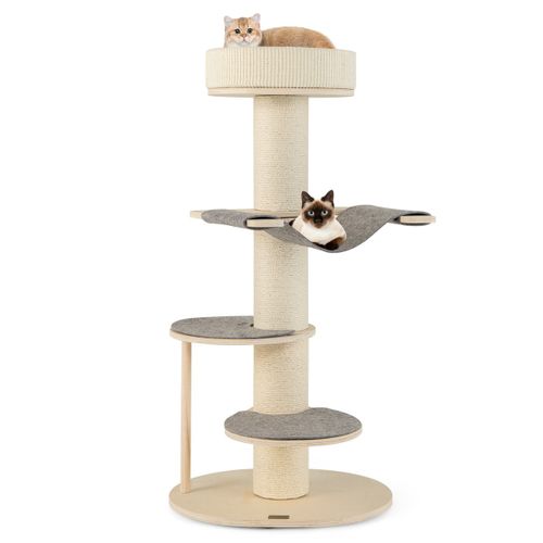 Arbre à Chat, Tour à Chat Moderne à Plusieurs Niveaux Griffoirs En — free download