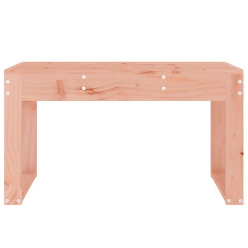 Banc De Jardin En Pin Massif - 80 X 38 X 45 Cm, Robuste Et Naturel, Idéal Pour Terrasse Ou Jardin - 9